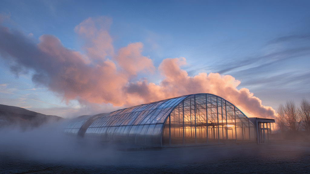 Geothermal greenhouse