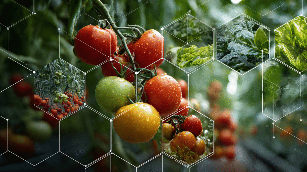 Precision bred tomatoes