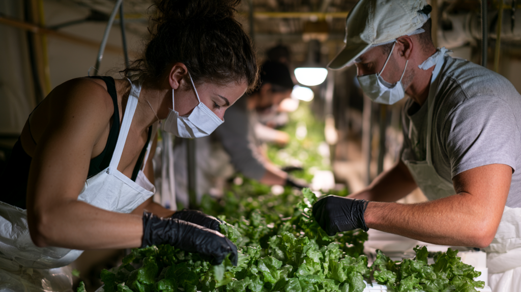 Underground farming